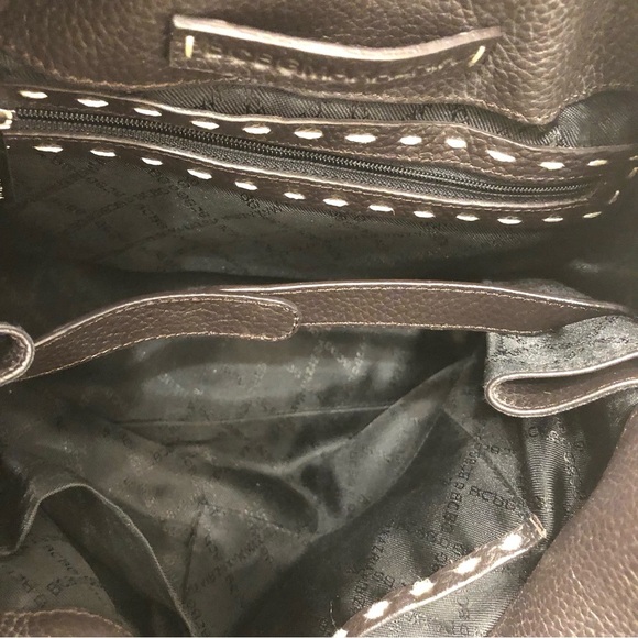 BCBGMaxAzria Signature Brown Shoulder Bag - Picture 5 of 16